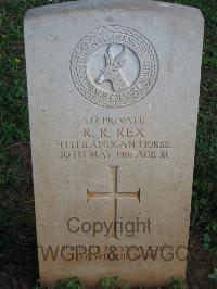 Dar Es Salaam War Cemetery - Rex, Reginald Ruddock